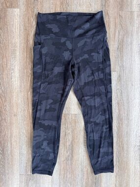 lululemon athletica Black Camo High-Rise Leggings